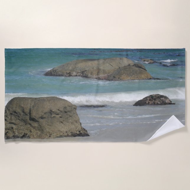 Serviette De Plage Boulders Beach South Africa Beach Towel (Devant)