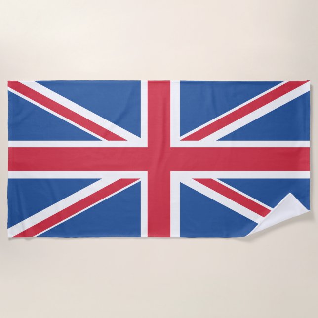 serviette de plage British Union Jack Flag (Devant)