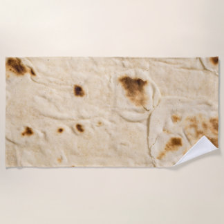 Serviette De Plage Burritos, Tortilla géante