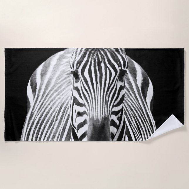 Serviette De Plage BW Zebra (Devant)