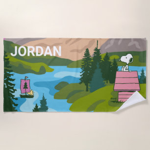 Serviette De Plage cacahuètes Snoopy & Woodstock Le grand extérieur