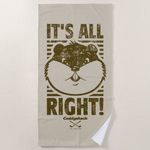 Serviette De Plage Caddyshack Tout va bien !