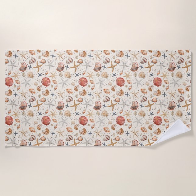 Serviette De Plage Cadeau d'anniversaire | La Mer Est Émotion Incarné (Devant)