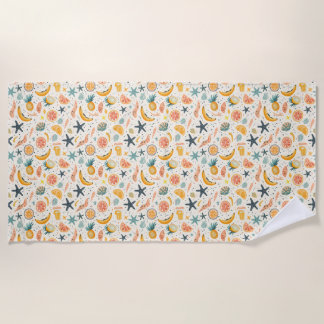 Serviette De Plage Cadeau d'anniversaire | La plage est où je me trou