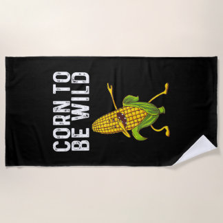 Serviette De Plage Cadeau de maïs drôle pour hommes femmes Coût du ma