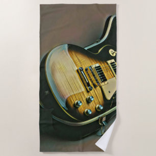 Serviette De Plage Cadeaux pour guitariste