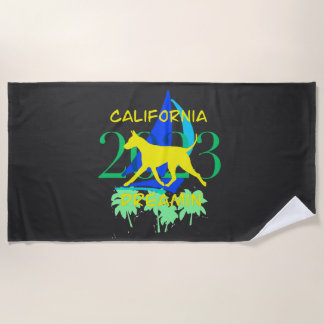 Serviette De Plage California Dreamin 2023 AHTCA