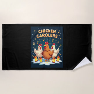 Serviette De Plage Caroleurs de poulet