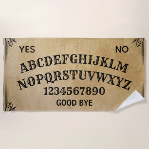 Serviette De Plage Carte d'esprit de conversation mystique