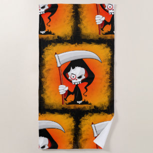 Serviette De Plage Carton de la Faucheuse