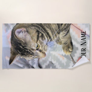 Serviette De Plage Cat