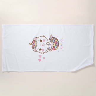 Serviette De Plage Cat Unicorn shirt - Unicat Mermaid Cat I believe i