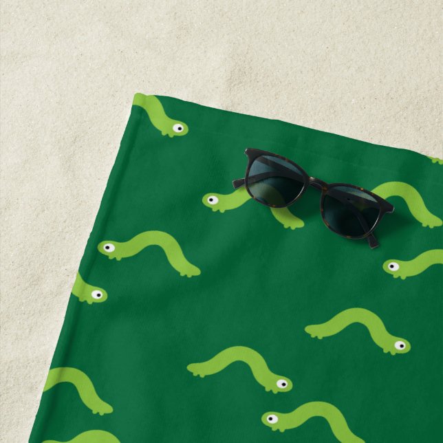 Serviette De Plage Caterpillar (En situation)