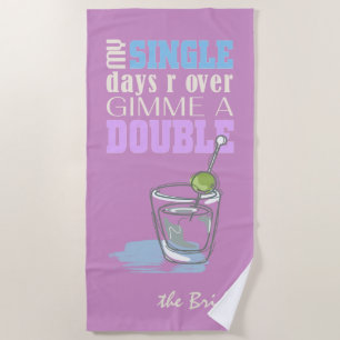 Serviette De Plage C'est Doubles Time Orchid Pink ID421