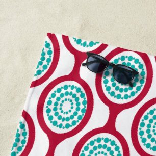 Serviette De Plage Chaînes ovales
