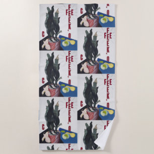 Serviette De Plage Charles Demuth Portrait Affiche de Georgia O'Keeff