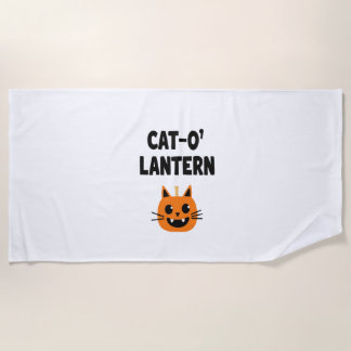 Serviette De Plage Chat-O'-Lanterne 3