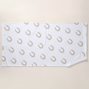 Serviette De Plage Chaussure Lucky Horse