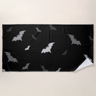 Serviette De Plage 🦇 chauve-souris gothique vampire
