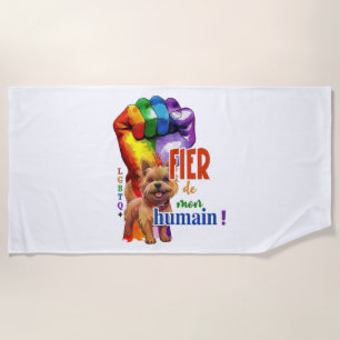 Serviette De Plage Chien de Norwich Terrier