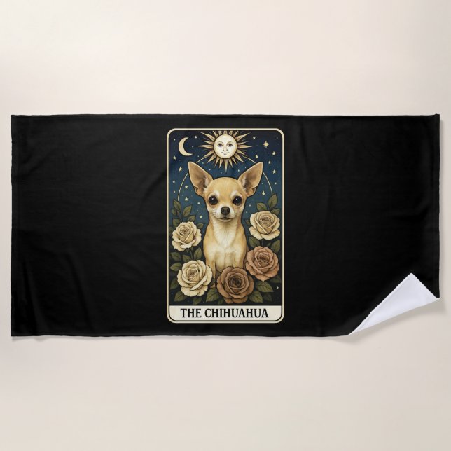 Serviette De Plage Chihuahua (Devant)