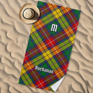 Serviette De Plage Clan Buchanan Tartan