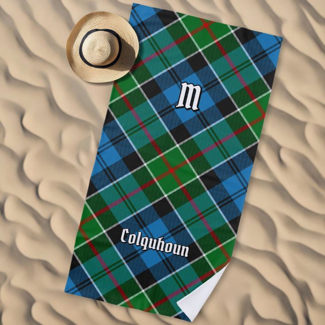 Serviette De Plage Clan Colquhoun Tartan (Créateur téléchargé)