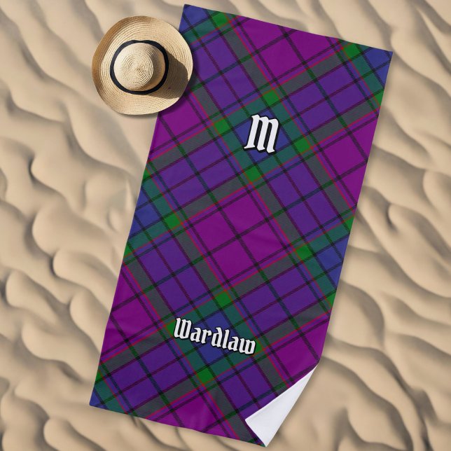 Serviette De Plage Clan Wardlaw Tartan (Créateur téléchargé)