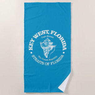 Serviette De Plage Clé ouest (conque)