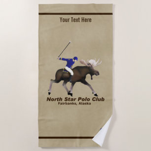 Serviette De Plage Club Polo North Star