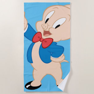 Serviette De Plage Cochon de porc Pose classique