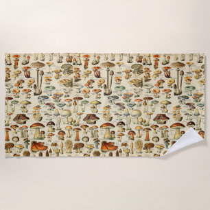 Serviette De Plage Collection de champignons