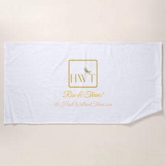 Serviette De Plage Collection d'or HWT élégant et inspirant