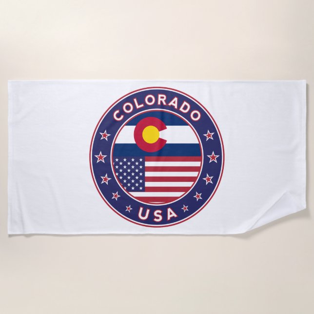 Serviette De Plage Colorado (Devant)