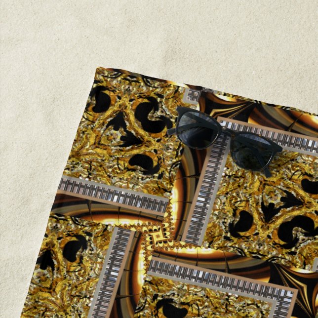 Serviette De Plage Concepteur élégant de Valley Rox (En situation)