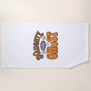 Serviette De Plage Conception de chemise Halloween vintage de petit f