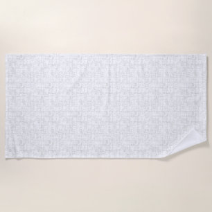 Serviette De Plage conception de langage Trente Quatre