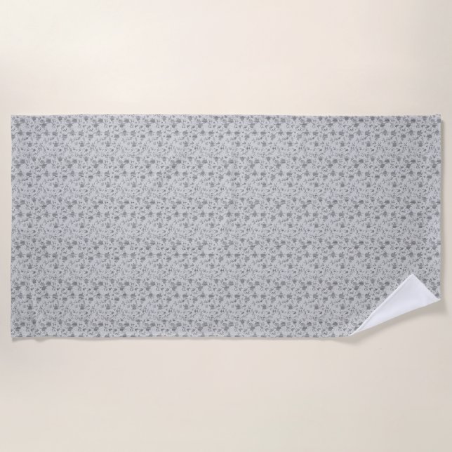 Serviette De Plage conception de maillage Fifty (Devant)