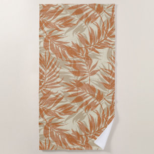 Serviette De Plage Coordonnées des Spas tropicaux - Areca Palms Hawai