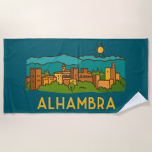 Coucher de soleil sur l'Alhambra 2