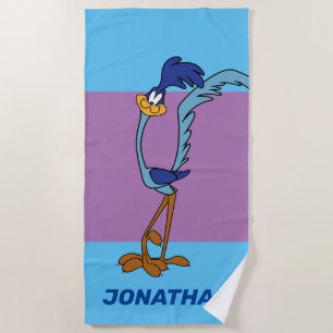 Serviette De Plage Couleur ROAD RUNNER™
