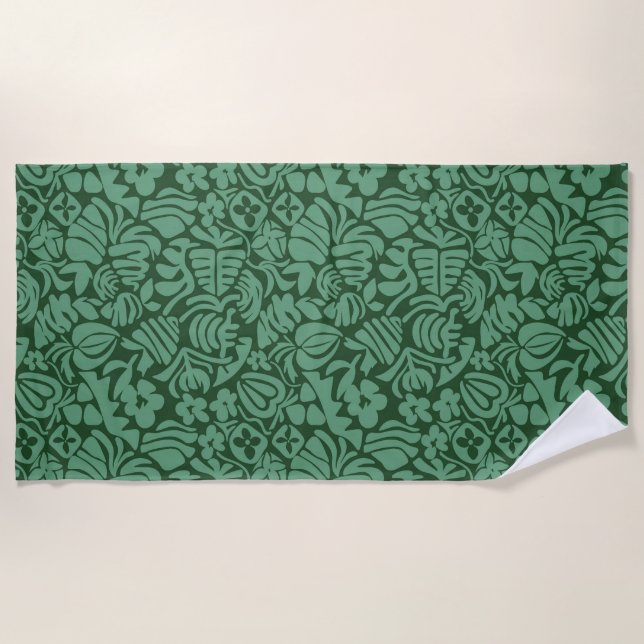 Serviette De Plage Couverture jetée (Devant)