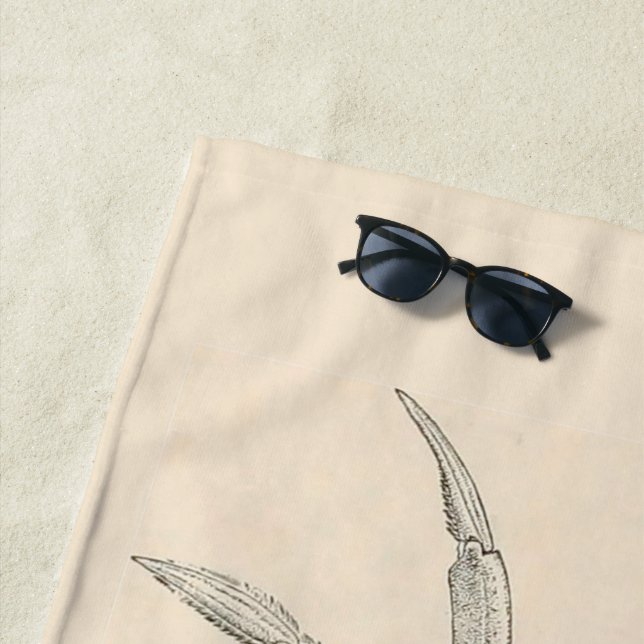 Serviette De Plage Crabe de l'Atlantique (En situation)