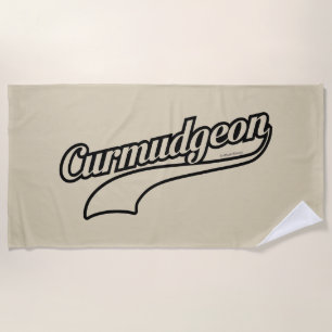 Serviette De Plage Curmudgeon