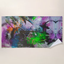 Cyberpunk Abstrait