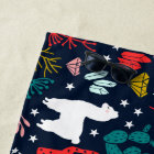 Serviette de plage d'alpaga