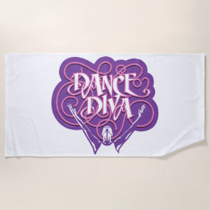 Serviette De Plage Dance Diva Beach Towel