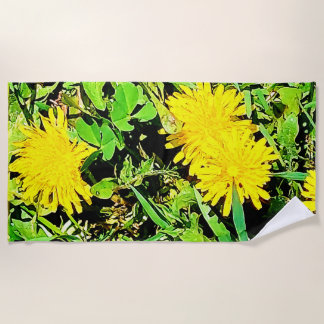 Serviette De Plage Dandelions De Montagne Photo Ottawa Canada