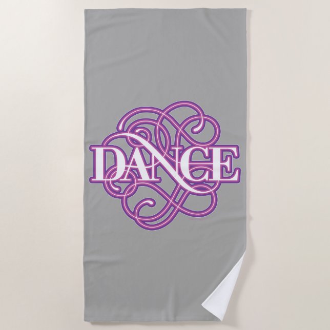 Serviette De Plage Danse (Devant)
