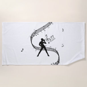 Serviette De Plage Danse jazz